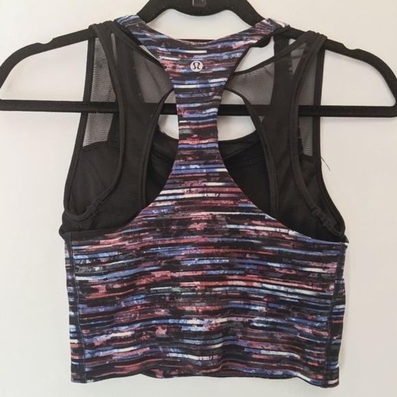 Lululemon Break Free Tank Nulux Hinshu Alpine 2 - Picture 12 of 15